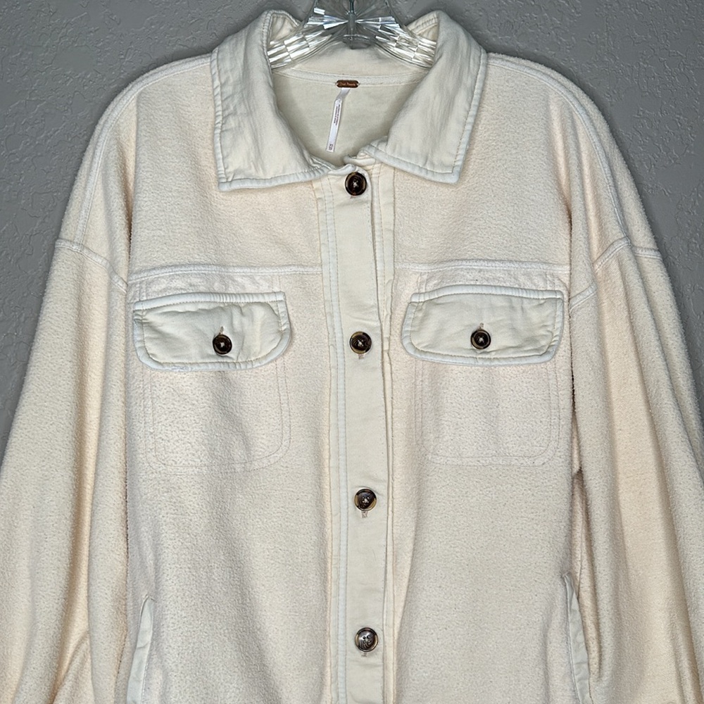 Free People  Ruby Jacket Champagne Dreams Shacket - Picture 7 of 12